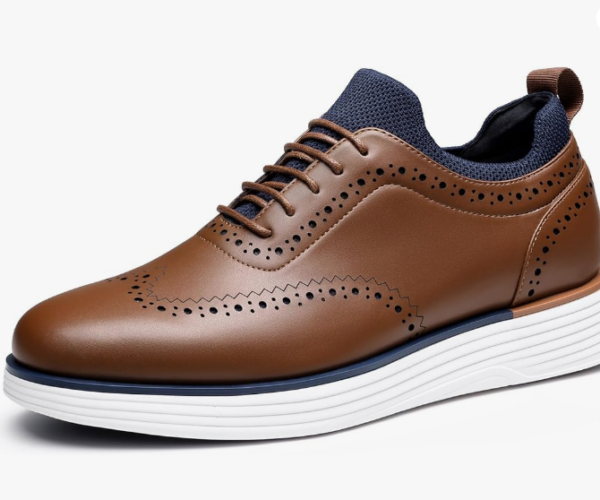 MaxFlex Dress Sneakers Oxfords Casual Wingtip Brogue Shoes